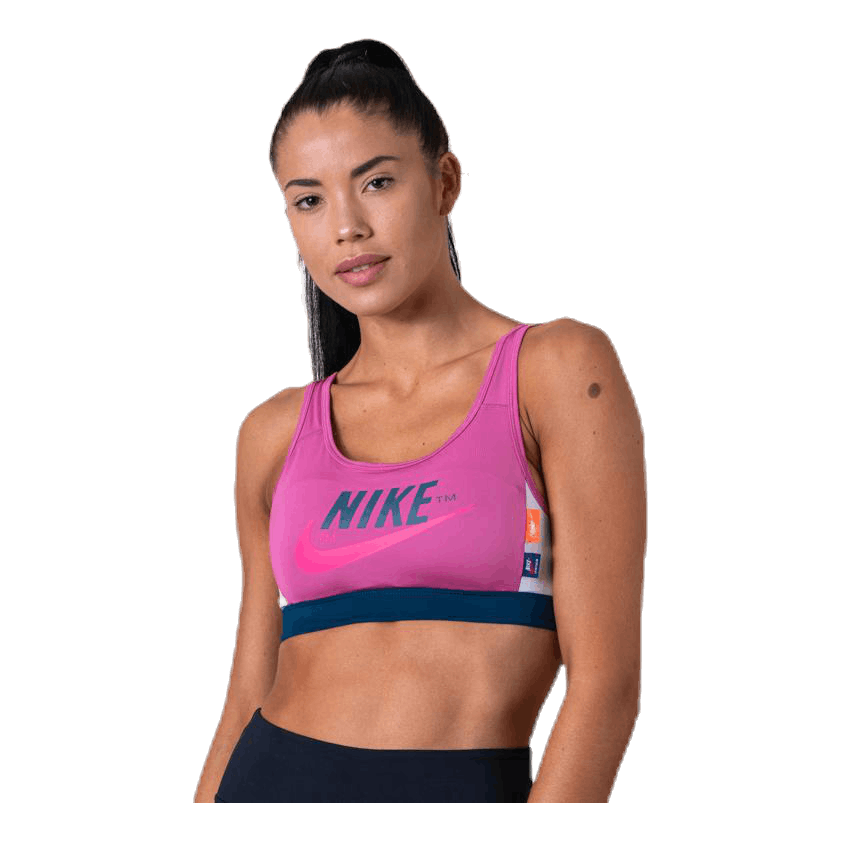 Medium Pad Icon Clash Bra Pink/Blue
