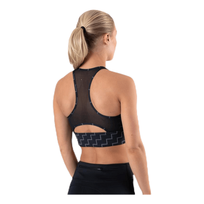 Medium Pad Bra High Neck Neo Black