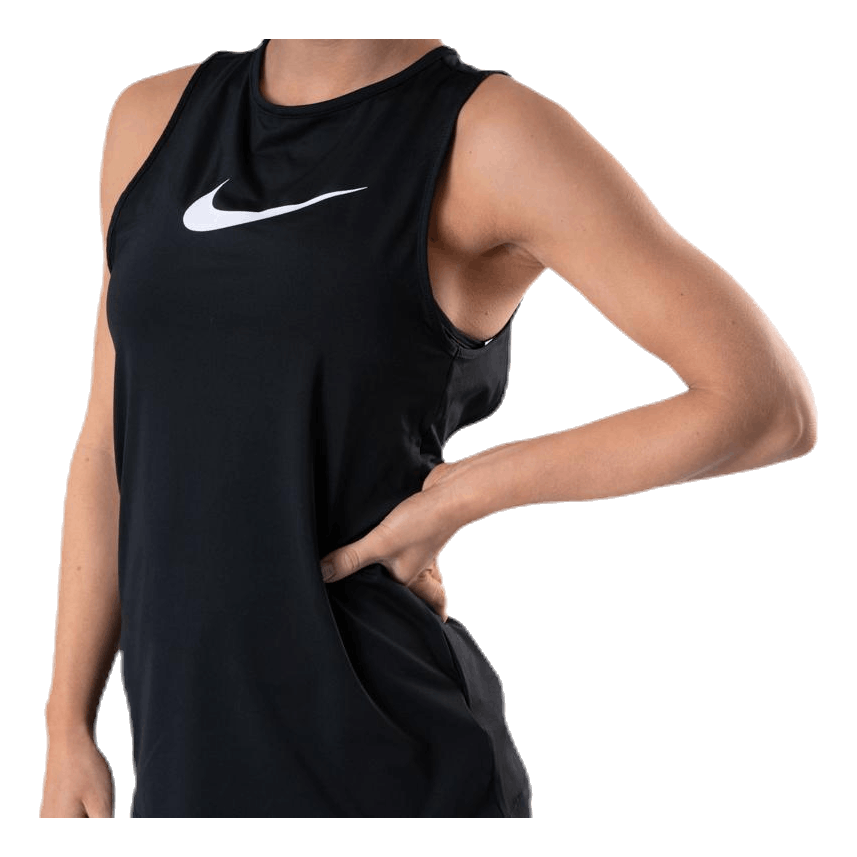 Essential Swoosh Tank White/Black