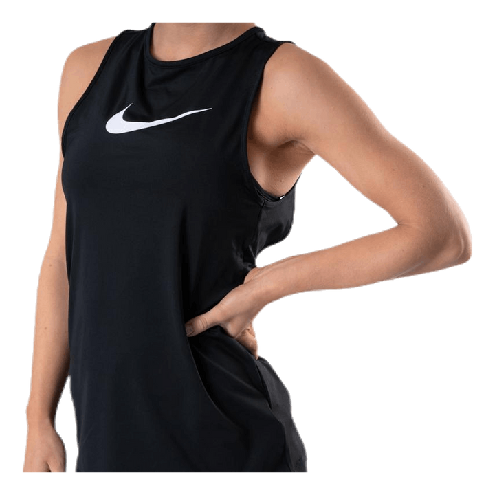 Essential Swoosh Tank White/Black