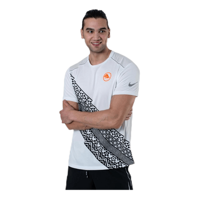 Dry-FIT Miler SS Ekiden White