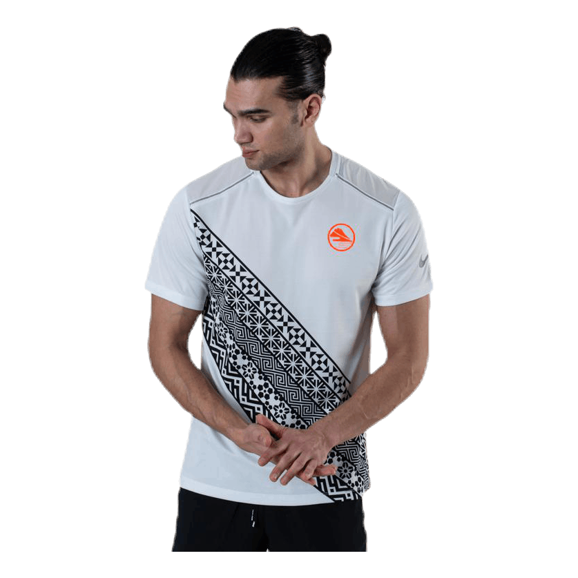 Dry-FIT Miler SS Ekiden White