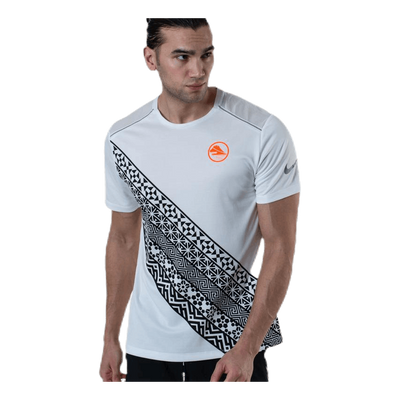 Dry-FIT Miler SS Ekiden White