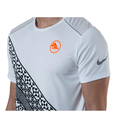 Dry-FIT Miler SS Ekiden White