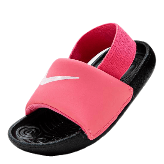 Kawa Slide TD Kids Pink White Nike Runforest