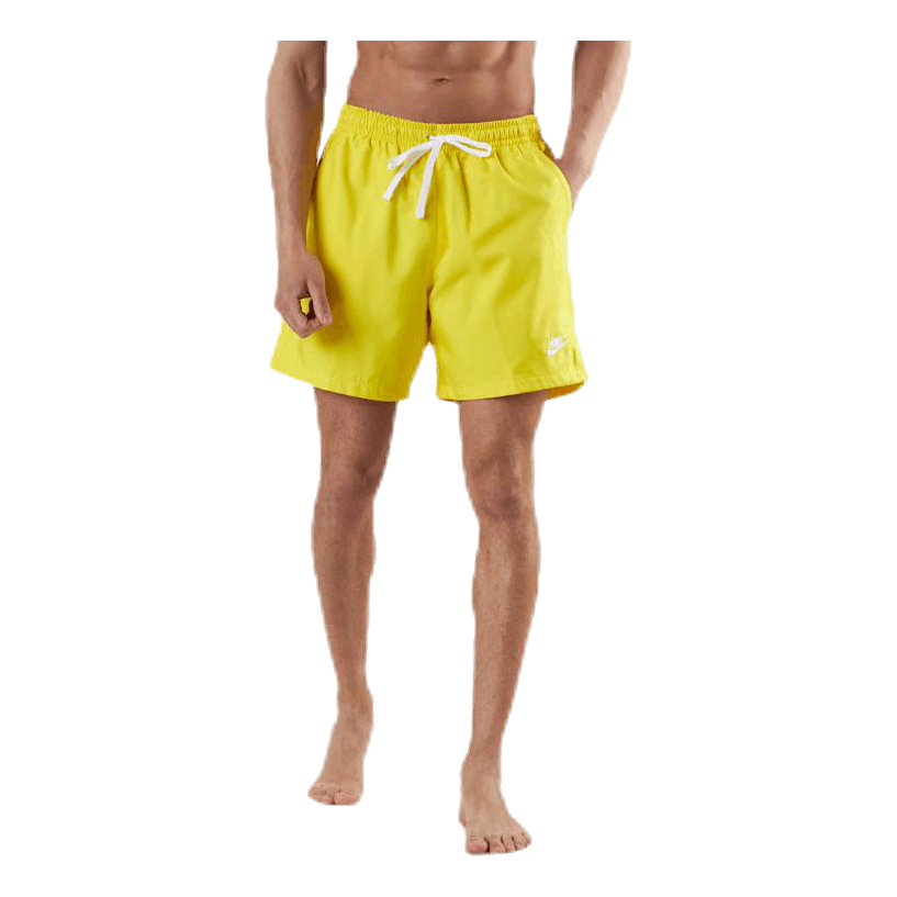 Basic Short Flow White/Yellow