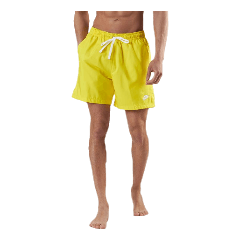 Basic Short Flow White/Yellow