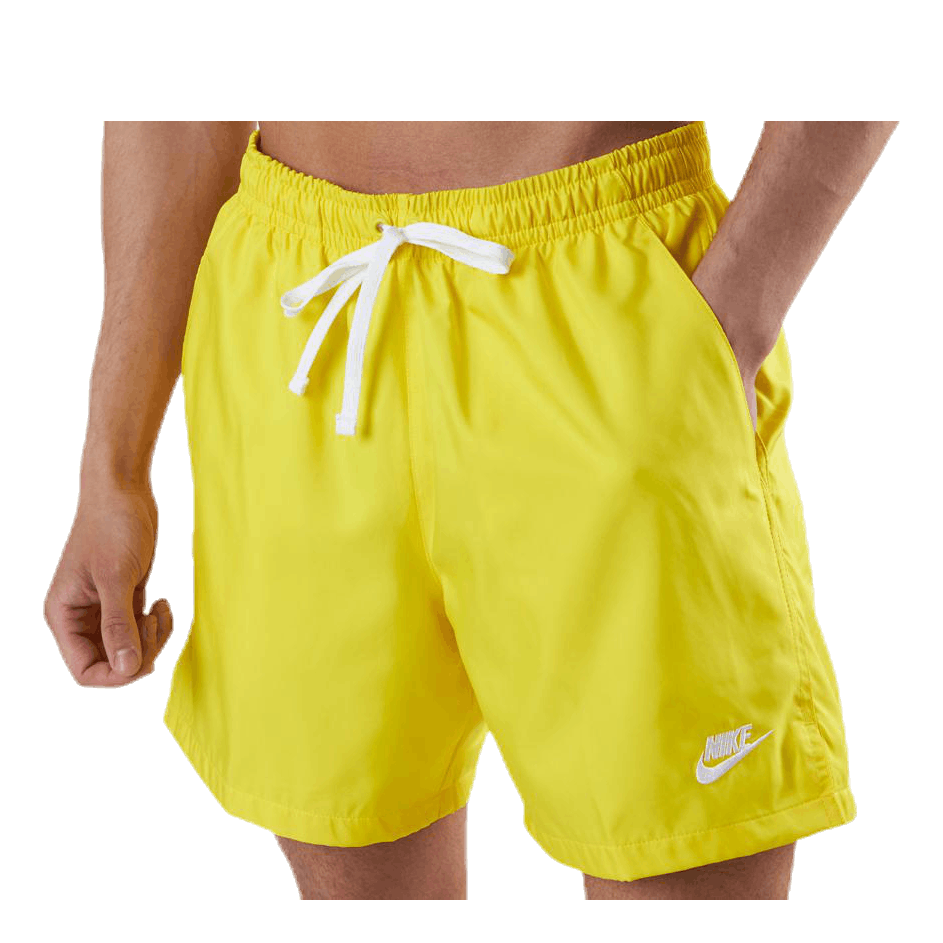 Basic Short Flow White/Yellow