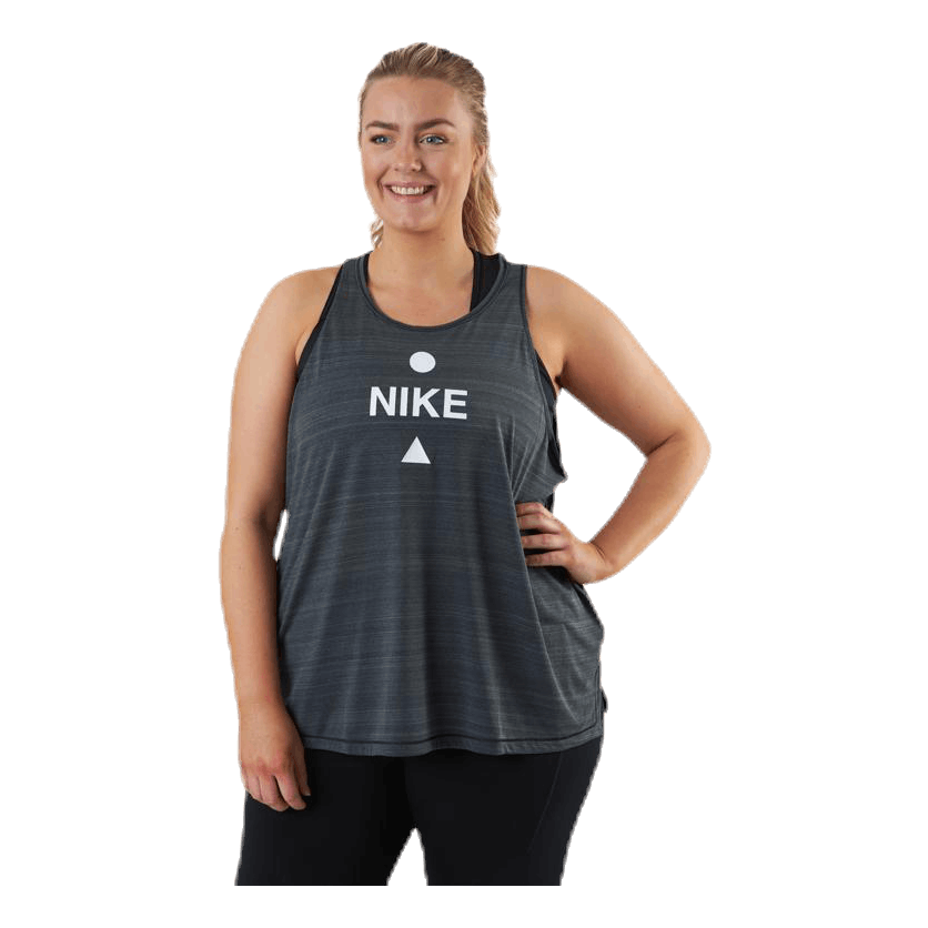 Icon Clash Tank Plus Black/Grey