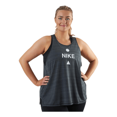 Icon Clash Tank Plus Black/Grey