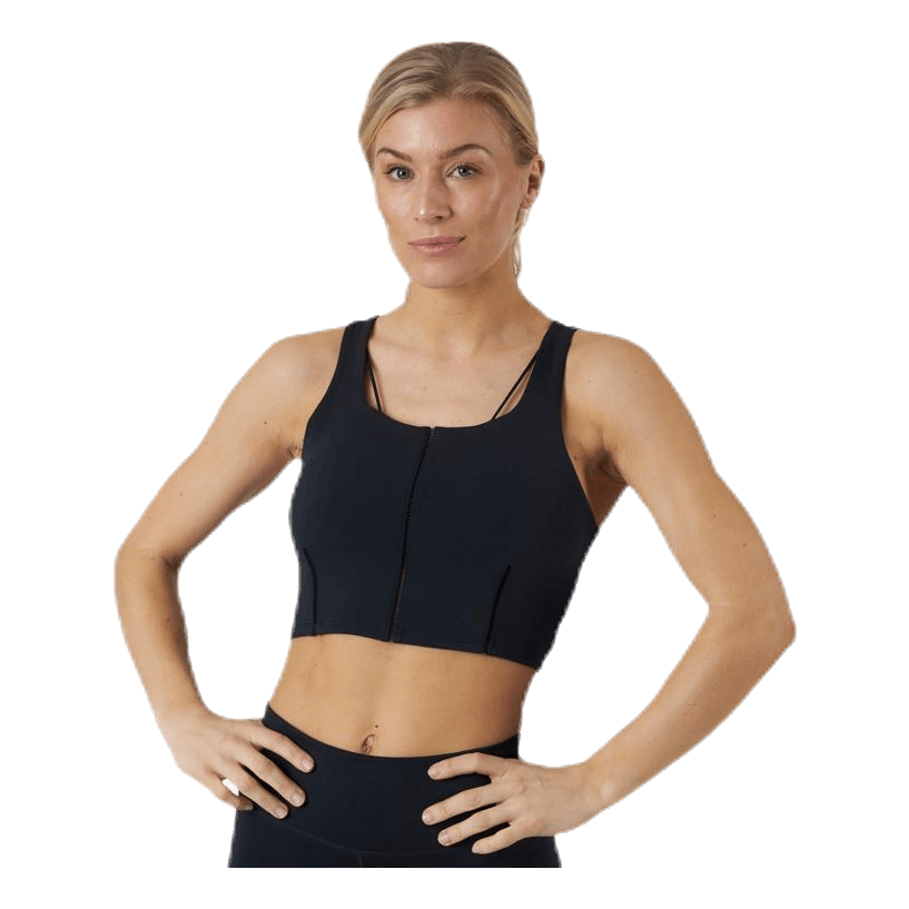 Yoga Luxe Crop Tank Black