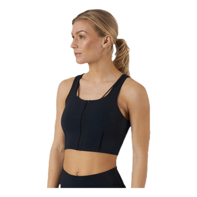 Yoga Luxe Crop Tank Black