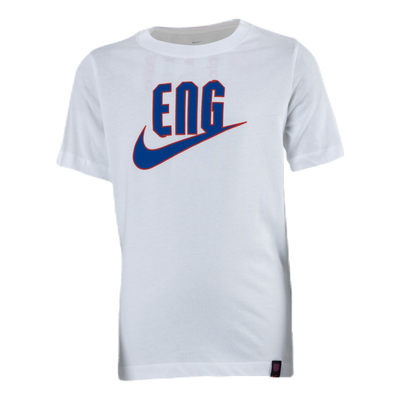 England Tee TR Ground Junior White