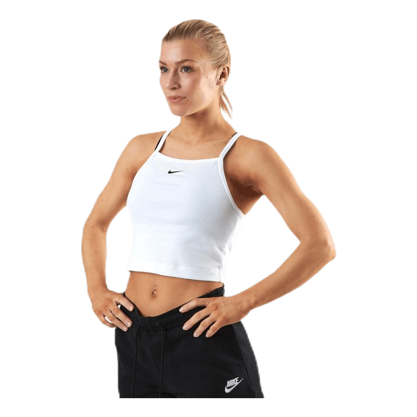 Essntl Tank White/Black
