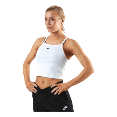 Essntl Tank White/Black