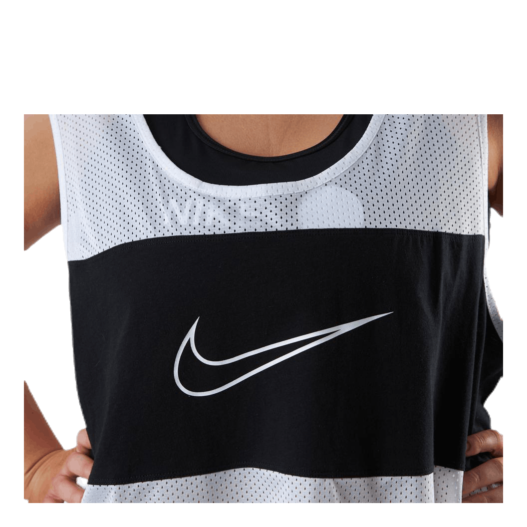 Nsw Mesh Top Tank Plus White/Black