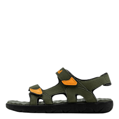 Perkins Row 2-Strap Green