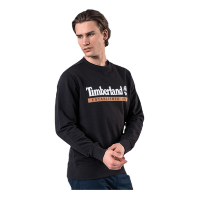 Established 1973 Crew Sweat Black