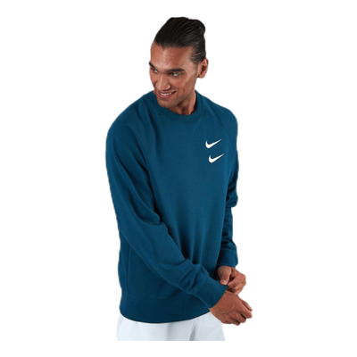 Swoosh Crew FT Blue