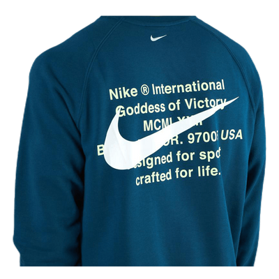 Swoosh Crew FT Blue