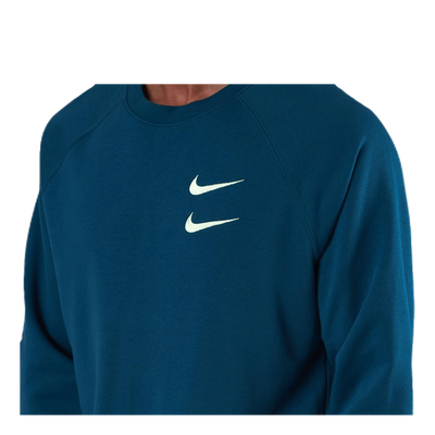 Swoosh Crew FT Blue