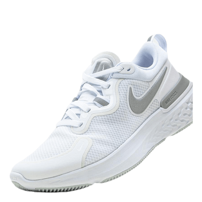 React Miler White/Silver