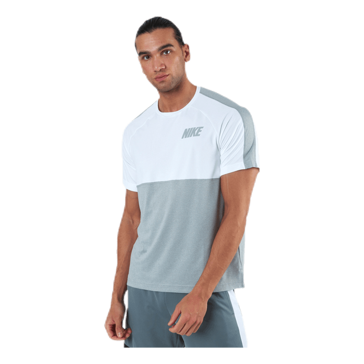 Dri-FIT Hyper SS Top White/Grey