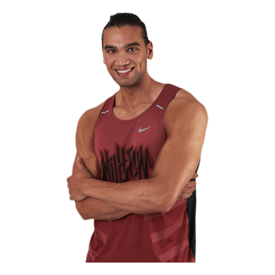 Dri-FIT Rise 365 Wild Run Tank Black/Red