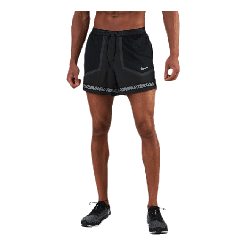 Flex Stride Wild Run 5" Black/Grey