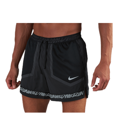 Flex Stride Wild Run 5" Black/Grey