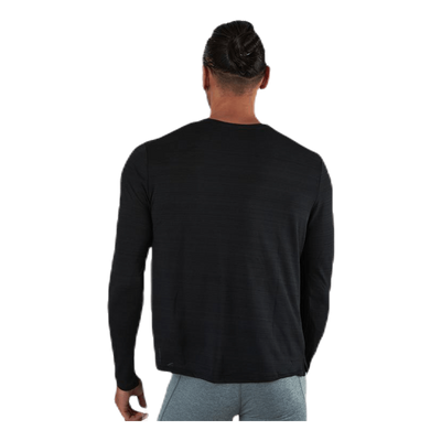 Dri-FIT Miler Top LS Black/Silver
