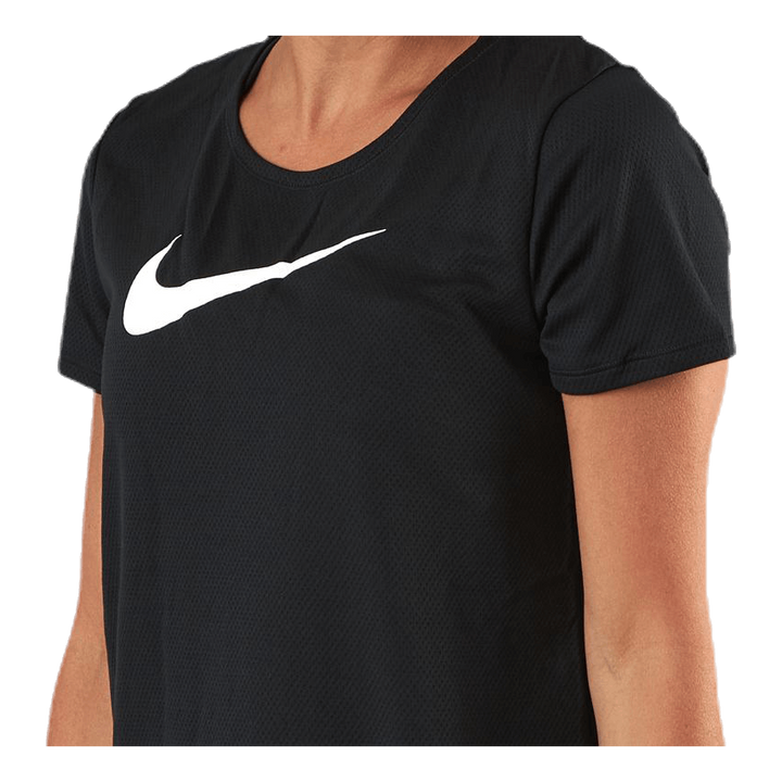 Swoosh Run SS Black/Silver