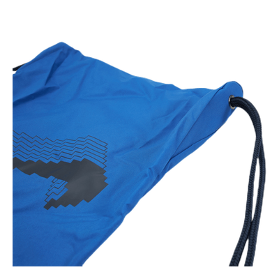 Graphic Gym Sack Blue/Black