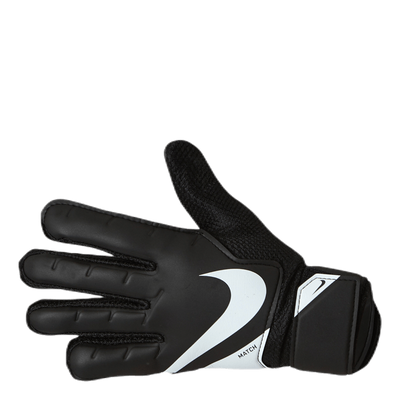 Goalkeeper Match Soccer Gloves BLACK/WHITE/WHITE