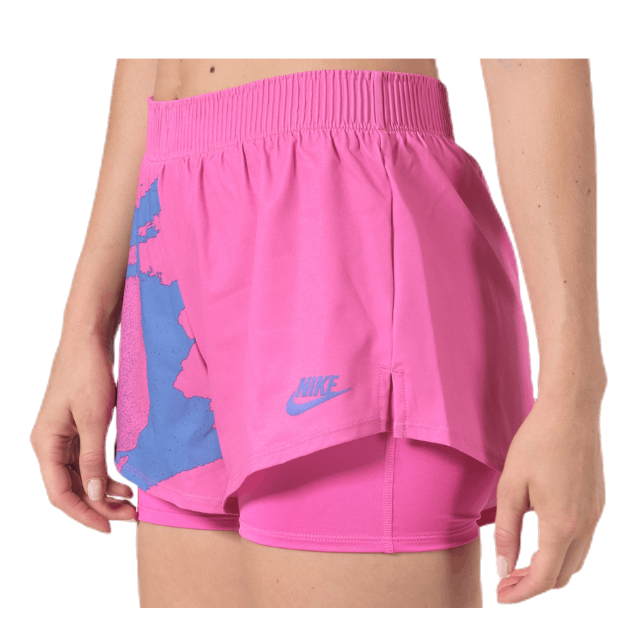 Court Slam Shorts Pink/Blue