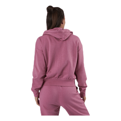 Nsw Hoodie Fz Flc Bb Vrsty Pink