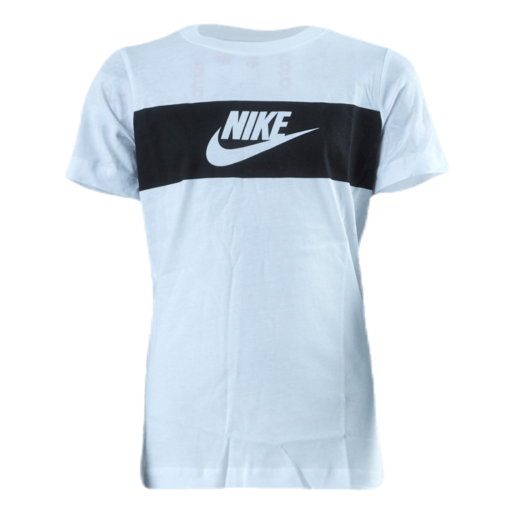 Chest Panel Tee Junior White