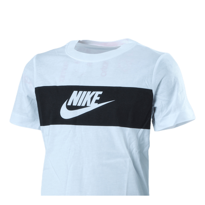 Chest Panel Tee Junior White