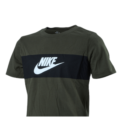 Chest Panel Tee Junior Green