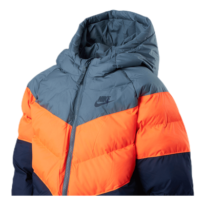 Junior NSW Stadium Jacket Orange/Blue