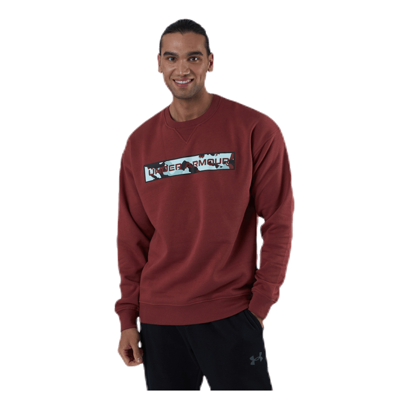 Rival Fleece Camo WM Crew Red