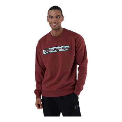 Rival Fleece Camo WM Crew Red