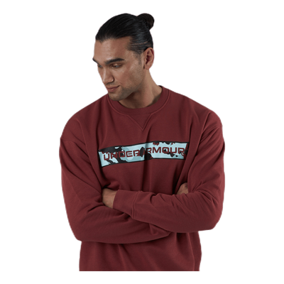 Rival Fleece Camo WM Crew Red