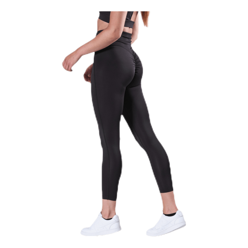 Fitness Scrunch Tights 7/8 Black