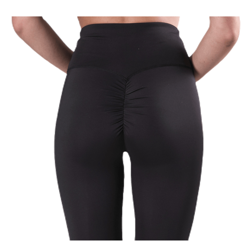 Fitness Scrunch Tights 7/8 Black