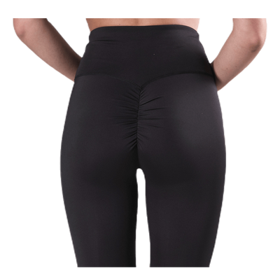 Fitness Scrunch Tights 7/8 Black