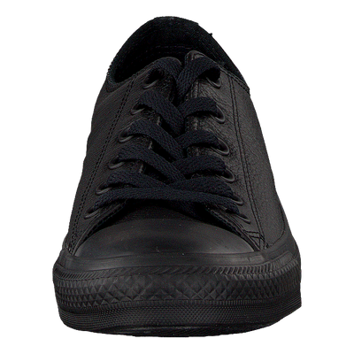 Chuck Taylor All Star Ox Leather Black Monochrome