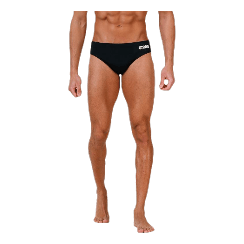 Solid Brief Black