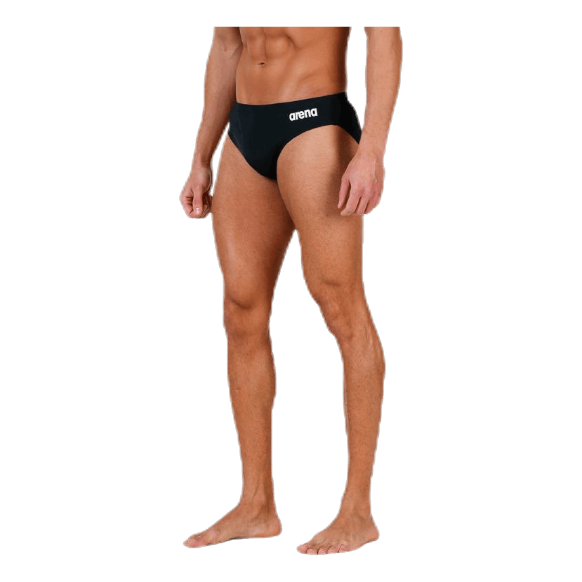 Solid Brief Black