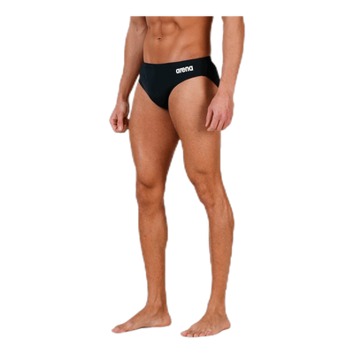 Solid Brief Black